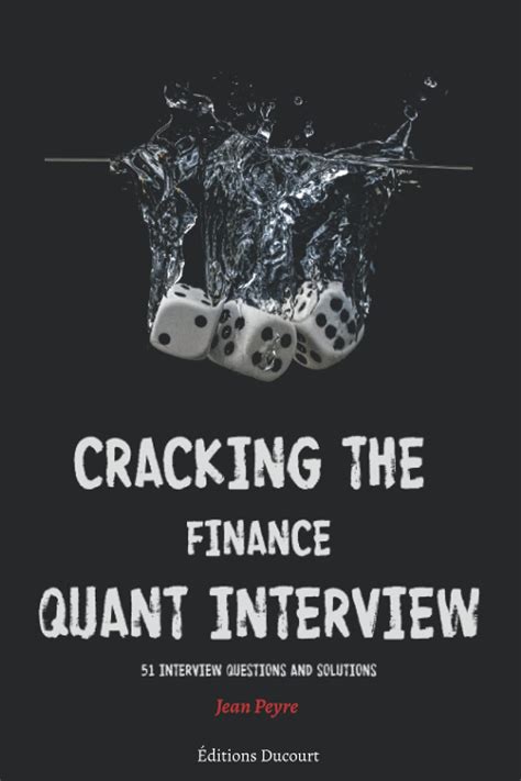 Many of these questions are like a verbal quiz about <b>finance</b>. . Cracking the finance quant interview pdf